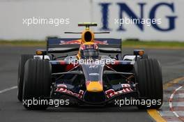 16.03.2007 Melbourne, Australia,  Mark Webber (AUS), Red Bull Racing, RB3 - Formula 1 World Championship, Rd 1, Australian Grand Prix, Friday Practice