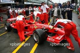 16.03.2007 Melbourne, Australia,  Scuderia Ferrari, F2007 - Formula 1 World Championship, Rd 1, Australian Grand Prix, Friday Practice