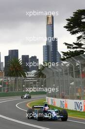 16.03.2007 Melbourne, Australia,  Rubens Barrichello (BRA), Honda Racing F1 Team, RA107 - Formula 1 World Championship, Rd 1, Australian Grand Prix, Friday Practice
