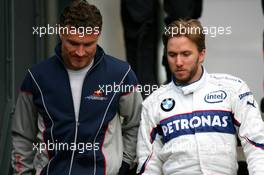 16.03.2007 Melbourne, Australia,  David Coulthard (GBR), Red Bull Racing and Nick Heidfeld (GER), BMW Sauber F1 Team - Formula 1 World Championship, Rd 1, Australian Grand Prix, Friday