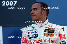 18.03.2007 Melbourne, Australia,  Lewis Hamilton (GBR), McLaren Mercedes - Formula 1 World Championship, Rd 1, Australian Grand Prix, Sunday Podium