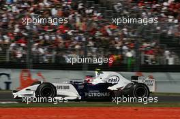 18.03.2007 Melbourne, Australia,  Robert Kubica (POL),  BMW Sauber F1 Team - Formula 1 World Championship, Rd 1, Australian Grand Prix, Sunday Race