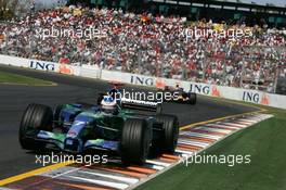 18.03.2007 Melbourne, Australia,  Jenson Button (GBR), Honda Racing F1 Team, RA107 - Formula 1 World Championship, Rd 1, Australian Grand Prix, Sunday Race