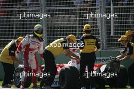 18.03.2007 Melbourne, Australia,  Ralf Schumacher (GER), Toyota Racing - Formula 1 World Championship, Rd 1, Australian Grand Prix, Sunday Race