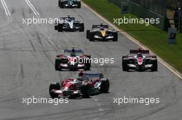 18.03.2007 Melbourne, Australia,  Ralf Schumacher (GER), Toyota Racing, TF107 - Formula 1 World Championship, Rd 1, Australian Grand Prix, Sunday Race