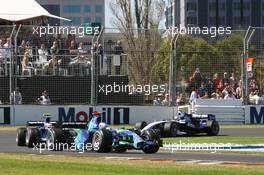 18.03.2007 Melbourne, Australia,  Rubens Barrichello (BRA), Honda Racing F1 Team, RA107 - Formula 1 World Championship, Rd 1, Australian Grand Prix, Sunday Race