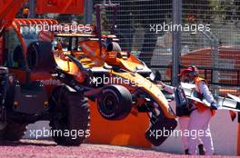 18.03.2007 Melbourne, Australia,  Christijan Albers (NED), Spyker F1 Team after the stop - Formula 1 World Championship, Rd 1, Australian Grand Prix, Sunday Race