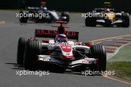 18.03.2007 Melbourne, Australia,  Takuma Sato (JPN), Super Aguri F1, SA07 - Formula 1 World Championship, Rd 1, Australian Grand Prix, Sunday Race