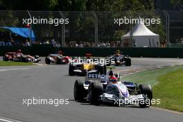 18.03.2007 Melbourne, Australia,  Robert Kubica (POL),  BMW Sauber F1 Team  - Formula 1 World Championship, Rd 1, Australian Grand Prix, Sunday Race