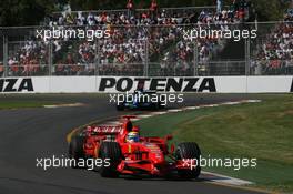 18.03.2007 Melbourne, Australia,  Felipe Massa (BRA), Scuderia Ferrari, F2007 - Formula 1 World Championship, Rd 1, Australian Grand Prix, Sunday Race