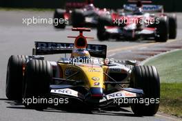 18.03.2007 Melbourne, Australia,  Giancarlo Fisichella (ITA), Renault F1 Team - Formula 1 World Championship, Rd 1, Australian Grand Prix, Sunday Race