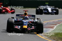 18.03.2007 Melbourne, Australia,  David Coulthard (GBR), Red Bull Racing - Formula 1 World Championship, Rd 1, Australian Grand Prix, Sunday Race