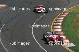 18.03.2007 Melbourne, Australia,  Jarno Trulli (ITA), Toyota Racing, TF107 - Formula 1 World Championship, Rd 1, Australian Grand Prix, Sunday Race