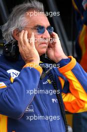 17.03.2007 Melbourne, Australia,  Flavio Briatore (ITA), Renault F1 Team, Team Chief, Managing Director - Formula 1 World Championship, Rd 1, Australian Grand Prix, Saturday Practice
