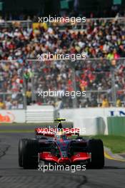 17.03.2007 Melbourne, Australia,  Lewis Hamilton (GBR), McLaren Mercedes, MP4-22 - Formula 1 World Championship, Rd 1, Australian Grand Prix, Saturday Practice
