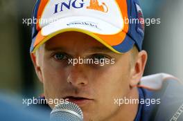 17.03.2007 Melbourne, Australia,  Heikki Kovalainen (FIN), Renault F1 Team - Formula 1 World Championship, Rd 1, Australian Grand Prix, Saturday