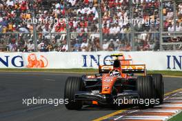 17.03.2007 Melbourne, Australia,  Christijan Albers (NED), Spyker F1 Team, F8-VII - Formula 1 World Championship, Rd 1, Australian Grand Prix, Saturday Qualifying