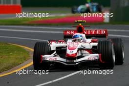 17.03.2007 Melbourne, Australia,  Anthony Davidson (GBR), Super Aguri F1 Team, SA07 - Formula 1 World Championship, Rd 1, Australian Grand Prix, Saturday Practice