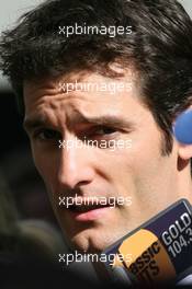 17.03.2007 Melbourne, Australia,  Mark Webber (AUS), Red Bull Racing - Formula 1 World Championship, Rd 1, Australian Grand Prix, Saturday