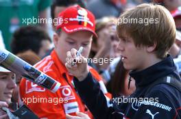 17.03.2007 Melbourne, Australia,  Sebastian Vettel (GER), Test Driver, BMW Sauber F1 Team - Formula 1 World Championship, Rd 1, Australian Grand Prix, Saturday
