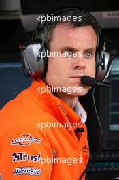 17.03.2007 Melbourne, Australia,  James Robinson (GBR), Spyker F1 Team, Chief Engineer - Formula 1 World Championship, Rd 1, Australian Grand Prix, Saturday Practice