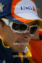 17.03.2007 Melbourne, Australia,  Giancarlo Fisichella (ITA), Renault F1 Team - Formula 1 World Championship, Rd 1, Australian Grand Prix, Saturday