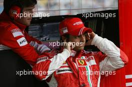 17.03.2007 Melbourne, Australia,  Rob Smedly, (GBR), Scuderia Ferrari, Race Engineer and Felipe Massa (BRA), Scuderia Ferrari - Formula 1 World Championship, Rd 1, Australian Grand Prix, Saturday Practice