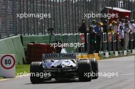 17.03.2007 Melbourne, Australia,  Nick Heidfeld (GER), BMW Sauber F1 Team, F1.07 - Formula 1 World Championship, Rd 1, Australian Grand Prix, Saturday Qualifying