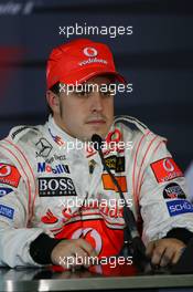 17.03.2007 Melbourne, Australia,  Fernando Alonso (ESP), McLaren Mercedes - Formula 1 World Championship, Rd 1, Australian Grand Prix, Saturday Press Conference