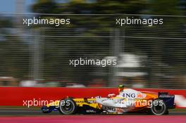 17.03.2007 Melbourne, Australia,  Heikki Kovalainen (FIN), Renault F1 Team, R27 - Formula 1 World Championship, Rd 1, Australian Grand Prix, Saturday Practice