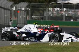 17.03.2007 Melbourne, Australia,  Robert Kubica (POL), BMW Sauber F1 Team, F1.07 - Formula 1 World Championship, Rd 1, Australian Grand Prix, Saturday Qualifying