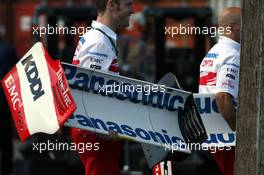 17.03.2007 Melbourne, Australia,  Toyota Racing, Rear wings - Formula 1 World Championship, Rd 1, Australian Grand Prix, Saturday