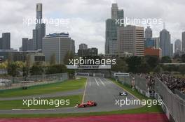 17.03.2007 Melbourne, Australia,  Kimi Raikkonen (FIN), Räikkönen, Scuderia Ferrari, F2007 - Formula 1 World Championship, Rd 1, Australian Grand Prix, Saturday Practice