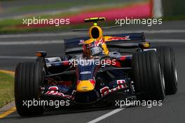 17.03.2007 Melbourne, Australia,  Mark Webber (AUS), Red Bull Racing, RB3 - Formula 1 World Championship, Rd 1, Australian Grand Prix, Saturday Practice