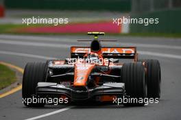 17.03.2007 Melbourne, Australia,  Christijan Albers (NED), Spyker F1 Team, F8-VII - Formula 1 World Championship, Rd 1, Australian Grand Prix, Saturday Practice