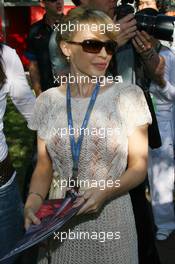 18.03.2007 Melbourne, Australia,  Kylie Minogue (AUS), Australian pop-singer - Formula 1 World Championship, Rd 1, Australian Grand Prix, Sunday