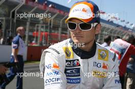 18.03.2007 Melbourne, Australia,  Giancarlo Fisichella (ITA), Renault F1 Team - Formula 1 World Championship, Rd 1, Australian Grand Prix, Sunday