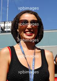 18.03.2007 Melbourne, Australia,  Dannii Minogue (AUS) Australian pop-singer - Formula 1 World Championship, Rd 1, Australian Grand Prix, Sunday