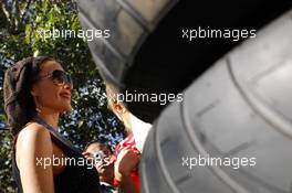 18.03.2007 Melbourne, Australia,  Dannii Minogue (AUS) Australian pop-singer - Formula 1 World Championship, Rd 1, Australian Grand Prix, Sunday