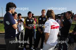 15.03.2007 Melbourne, Australia,  Jarno Trulli (ITA), Toyota Racing with AFL Players - Karting with Australian Football League Players, Australian Grand Prix, Thursday