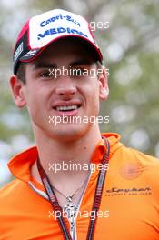 15.03.2007 Melbourne, Australia,  Adrian Sutil (GER), Spyker F1 Team - Formula 1 World Championship, Rd 1, Australian Grand Prix, Thursday