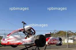 15.03.2007 Melbourne, Australia,  Jarno Trulli (ITA), Toyota Racing, Kart - Karting with Australian Football League Players, Australian Grand Prix, Thursday