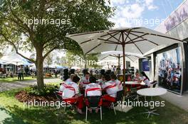 15.03.2007 Melbourne, Australia,  Toyota F1 Team, Area - Formula 1 World Championship, Rd 1, Australian Grand Prix, Thursday