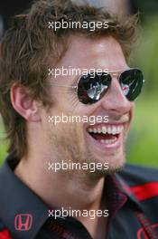 15.03.2007 Melbourne, Australia,  Jenson Button (GBR), Honda Racing F1 Team - Formula 1 World Championship, Rd 1, Australian Grand Prix, Thursday