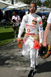 15.03.2007 Melbourne, Australia,  Lewis Hamilton (GBR), McLaren Mercedes - Formula 1 World Championship, Rd 1, Australian Grand Prix, Thursday