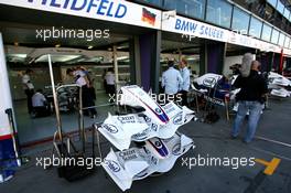 15.03.2007 Melbourne, Australia,  BMW Sauber F1 Team, F1.07, Front wing - Formula 1 World Championship, Rd 1, Australian Grand Prix, Thursday