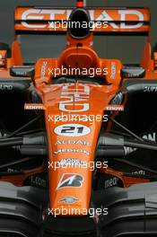 15.03.2007 Melbourne, Australia,  Spyker F1 Team, Announce new title sponsor, Etihad Airways and Aldar - Formula 1 World Championship, Rd 1, Australian Grand Prix, Thursday