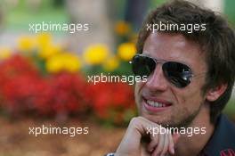 15.03.2007 Melbourne, Australia,  Jenson Button (GBR), Honda Racing F1 Team - Formula 1 World Championship, Rd 1, Australian Grand Prix, Thursday