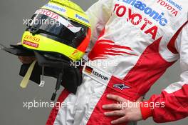 15.03.2007 Melbourne, Australia,  Ralf Schumacher (GER), Toyota Racing, helmet - Formula 1 World Championship, Rd 1, Australian Grand Prix, Thursday