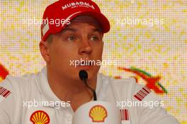 15.03.2007 Melbourne, Australia,  Kimi Raikkonen (FIN), Räikkönen, Scuderia Ferrari - Shell Press Conference, Australian Grand Prix, Thursday